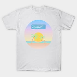 Palm Trees Surfaces T-Shirt
